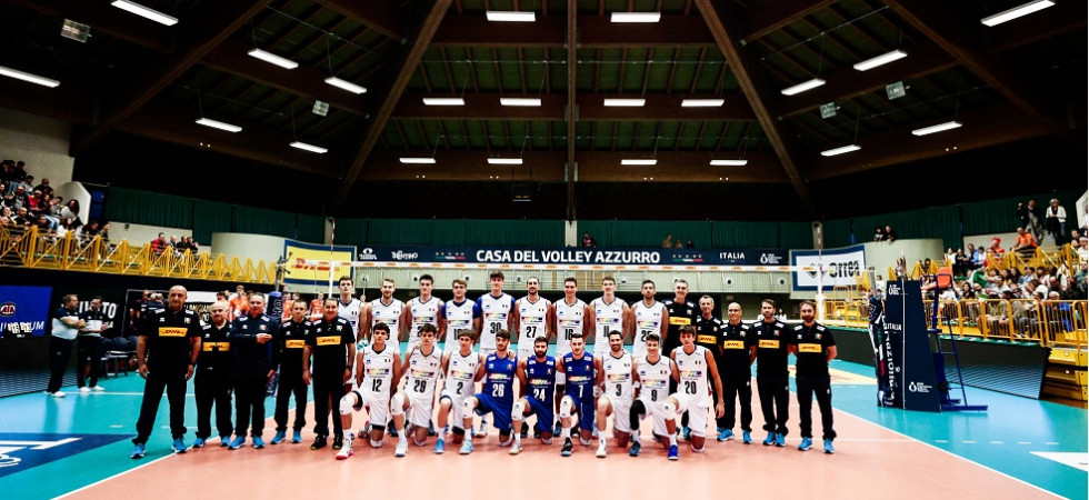 Open day alla casa del volley azzurro in val di Fiemme, porte aperte per vedere gli allenamenti e poi l'emissione di un